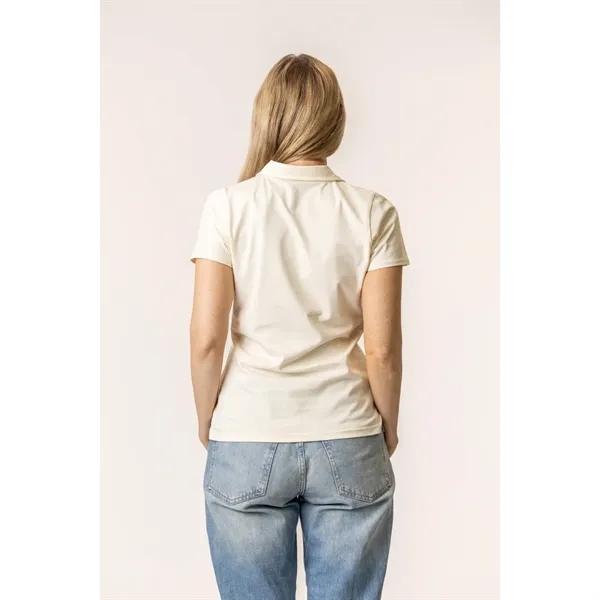 TERRA THREAD® Women's Cotton Polo Shirt GOTS & Fair Trade - TERRA THREAD® Women's Cotton Polo Shirt GOTS & Fair Trade - Image 7 of 10