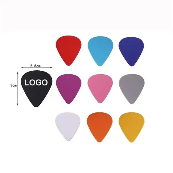 ABS Brushed Guitar Plectrum - ABS Brushed Guitar Plectrum - Image 1 of 3