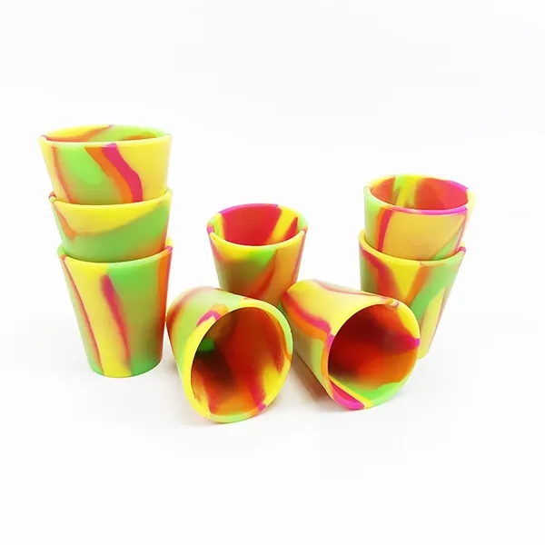 1.3 oz Unbreakable Silicone Wave Pint Cup - 1.3 oz Unbreakable Silicone Wave Pint Cup - Image 2 of 7