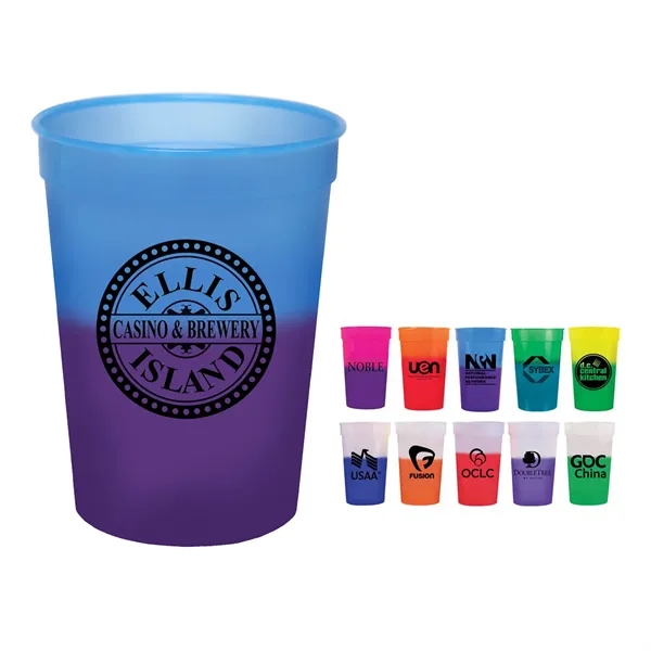 12oz. Color Changing Stadium Cup - 12oz. Color Changing Stadium Cup - Image 0 of 7
