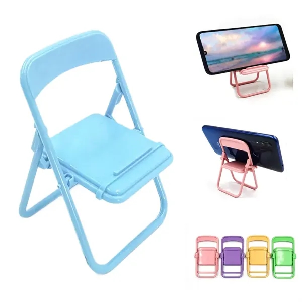 Foldable Mini Chair Phone Stand - Foldable Mini Chair Phone Stand - Image 0 of 4