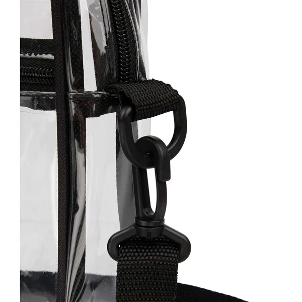 Clear Crossbody Tote - Clear Crossbody Tote - Image 3 of 6