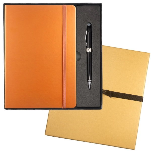 Tuscany™ Journal & Executive Stylus Pen Set - Tuscany™ Journal & Executive Stylus Pen Set - Image 7 of 10