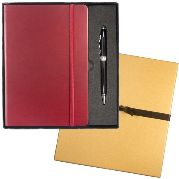Tuscany™ Journal & Executive Stylus Pen Set - Tuscany™ Journal & Executive Stylus Pen Set - Image 8 of 10