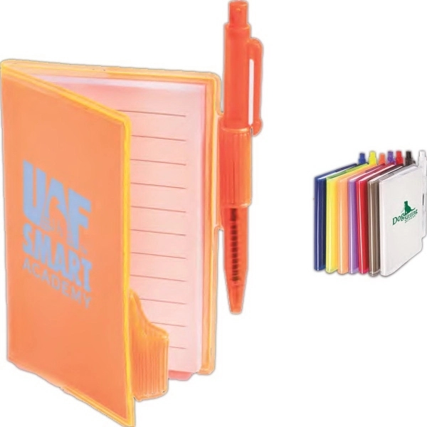 Clear-View Jotter with Pen - Clear-View Jotter with Pen - Image 0 of 9