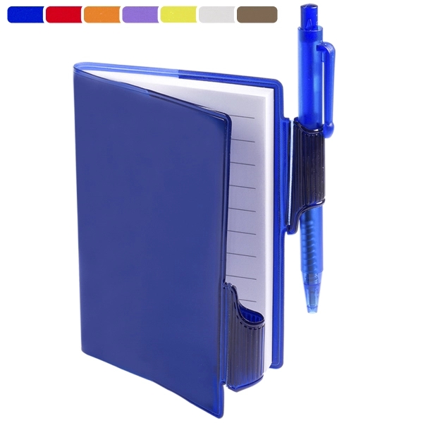 Clear-View Jotter with Pen - Clear-View Jotter with Pen - Image 2 of 9