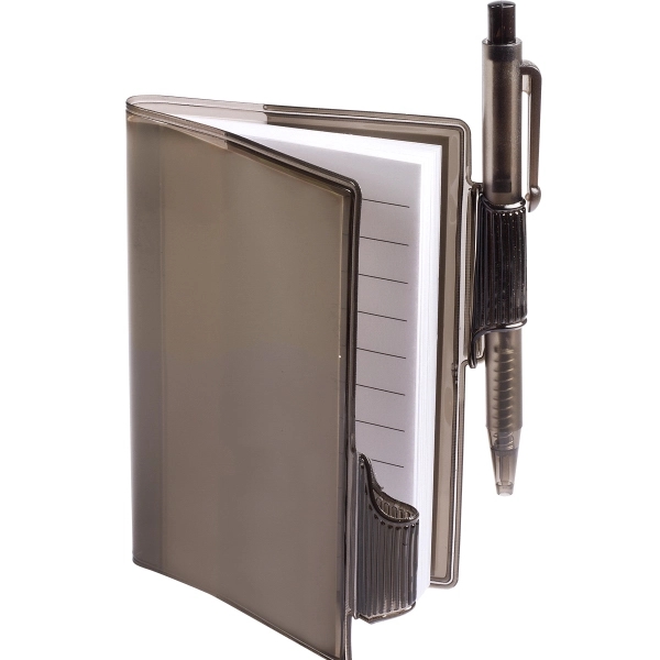 Clear-View Jotter with Pen - Clear-View Jotter with Pen - Image 4 of 9