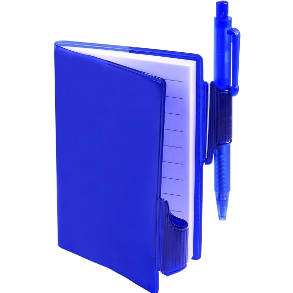 Clear-View Jotter with Pen - Clear-View Jotter with Pen - Image 5 of 9