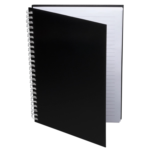 Hardcover Spiral Notebook - Hardcover Spiral Notebook - Image 1 of 6