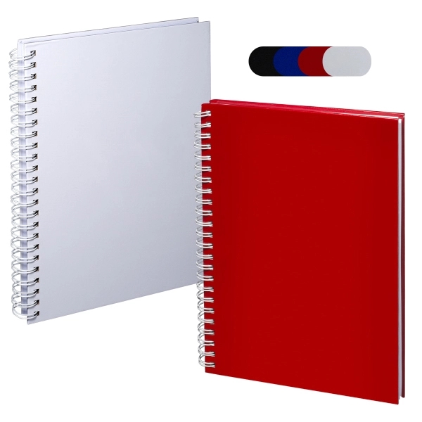 Hardcover Spiral Notebook - Hardcover Spiral Notebook - Image 3 of 6
