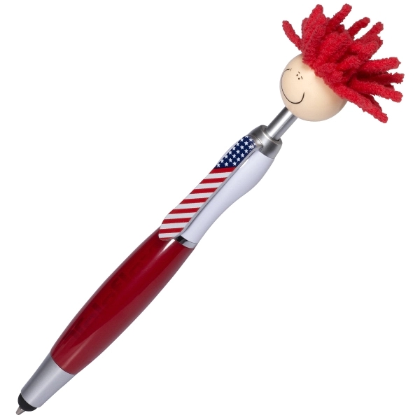 Patriotic MopToppers® Screen Cleaner with Stylus Pen - Patriotic MopToppers® Screen Cleaner with Stylus Pen - Image 4 of 4