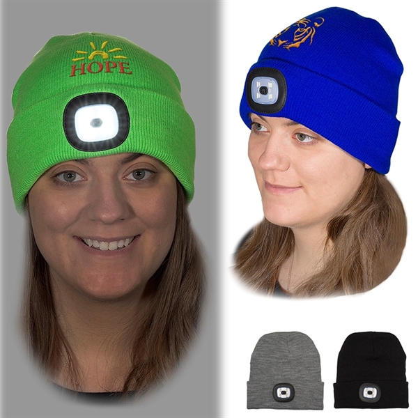 LED Beanie - LED Beanie - Image 0 of 10