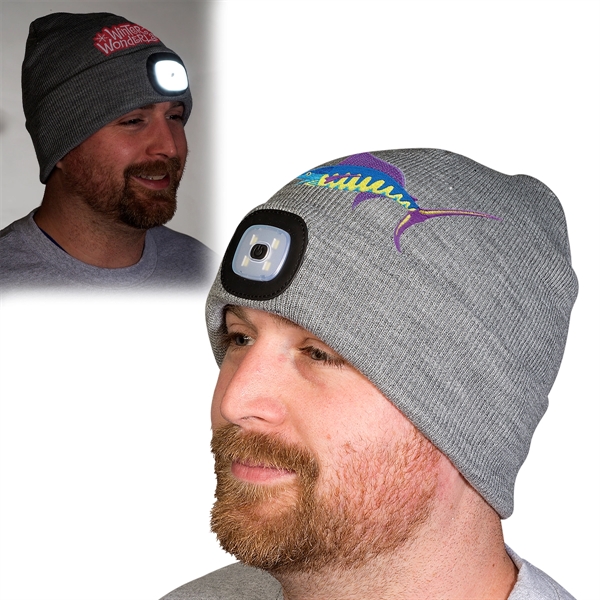 LED Beanie - LED Beanie - Image 3 of 10