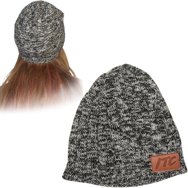 Heathered Knit Beanie - Heathered Knit Beanie - Image 4 of 5