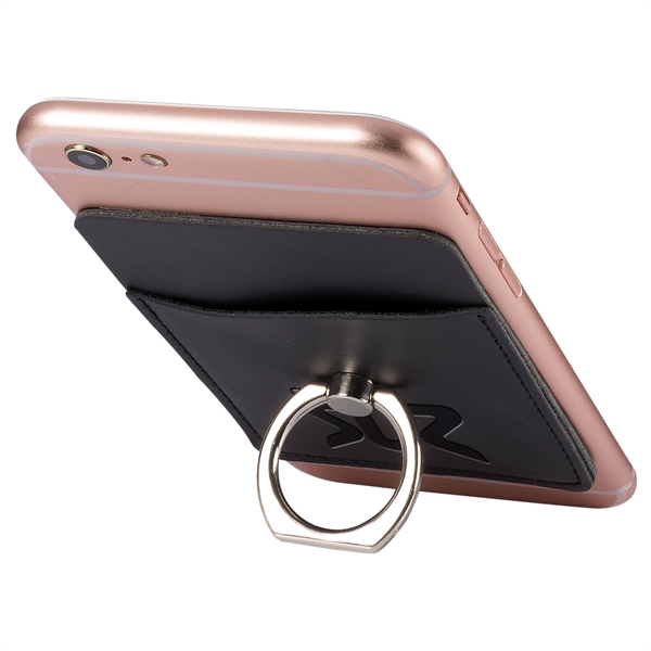 Tuscany Card Holder with Metal Ring Phone Stand - Tuscany Card Holder with Metal Ring Phone Stand - Image 1 of 19
