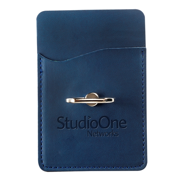 Tuscany Card Holder with Metal Ring Phone Stand - Tuscany Card Holder with Metal Ring Phone Stand - Image 4 of 19