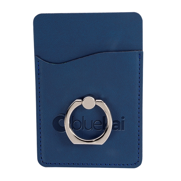 Tuscany Card Holder with Metal Ring Phone Stand - Tuscany Card Holder with Metal Ring Phone Stand - Image 5 of 19