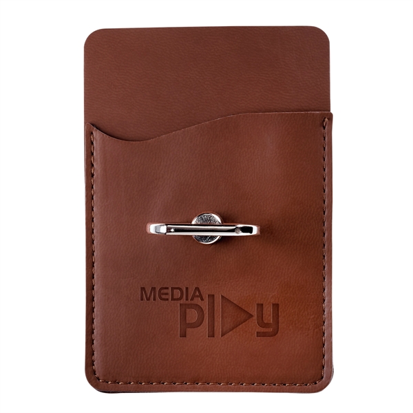 Tuscany Card Holder with Metal Ring Phone Stand - Tuscany Card Holder with Metal Ring Phone Stand - Image 7 of 19