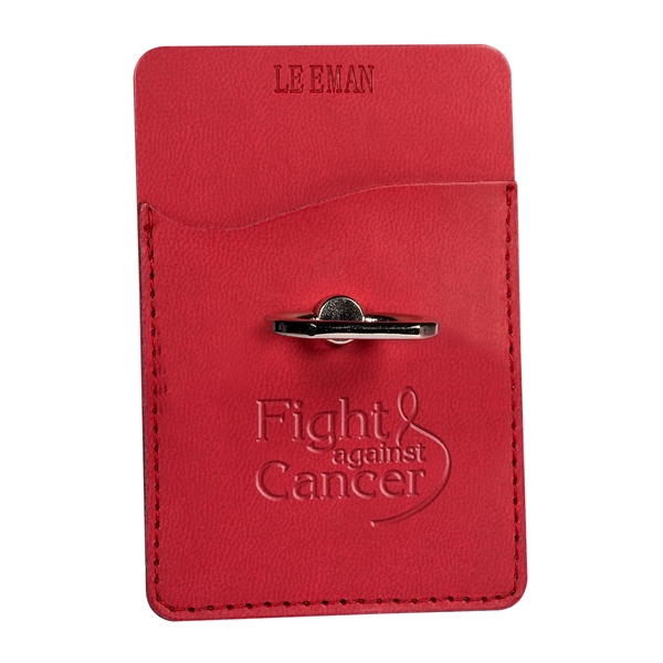 Tuscany Card Holder with Metal Ring Phone Stand - Tuscany Card Holder with Metal Ring Phone Stand - Image 13 of 19