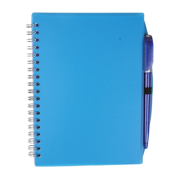 Spiral Notebook with Pen - Spiral Notebook with Pen - Image 2 of 6