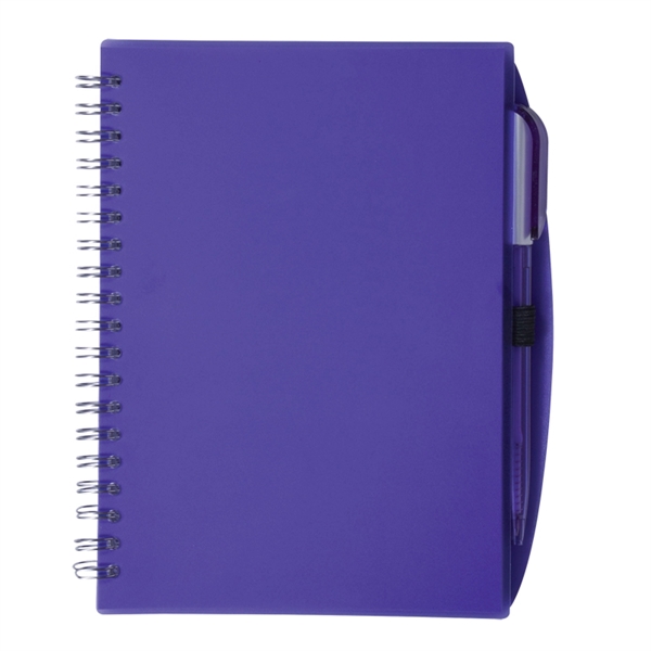 Spiral Notebook with Pen - Spiral Notebook with Pen - Image 5 of 6