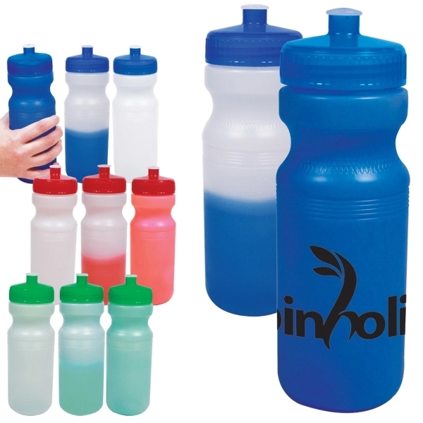 24 oz. Color-Changing Water Bottle - 24 oz. Color-Changing Water Bottle - Image 0 of 3