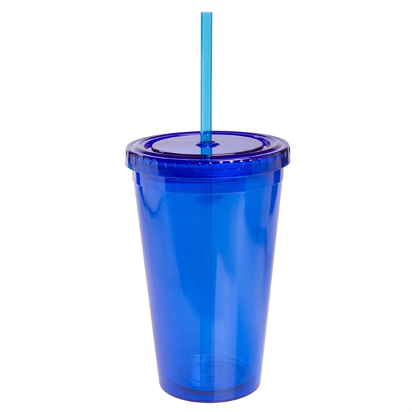16 oz. Double-Wall Cool Acrylic Tumbler - 16 oz. Double-Wall Cool Acrylic Tumbler - Image 1 of 4