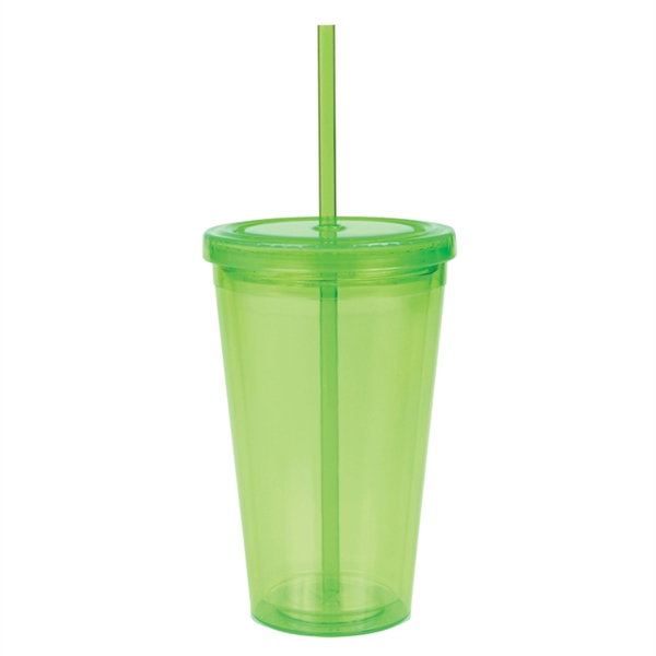 16 oz. Double-Wall Cool Acrylic Tumbler - 16 oz. Double-Wall Cool Acrylic Tumbler - Image 2 of 4