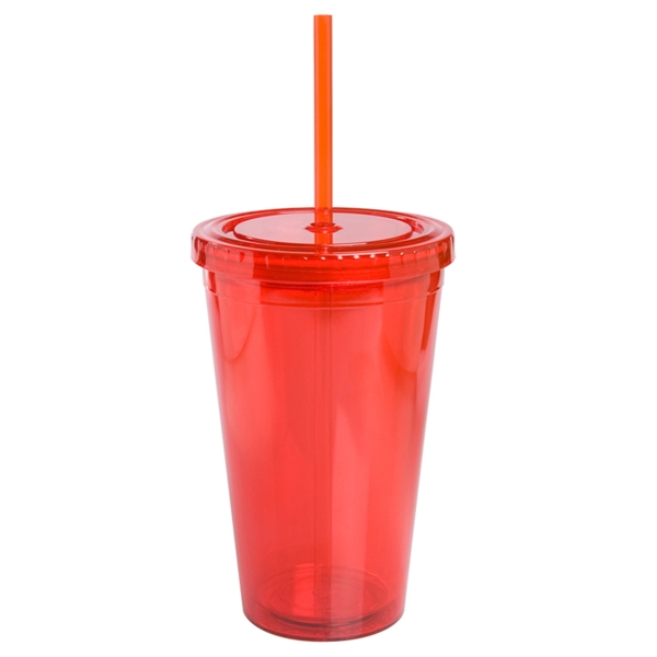 16 oz. Double-Wall Cool Acrylic Tumbler - 16 oz. Double-Wall Cool Acrylic Tumbler - Image 4 of 4