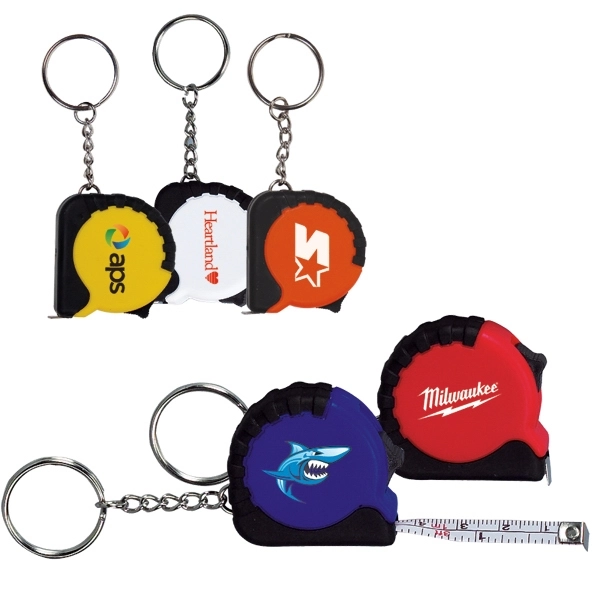 3.25 Ft. Mini Grip Tape Measure Key Chain - 3.25 Ft. Mini Grip Tape Measure Key Chain - Image 0 of 6