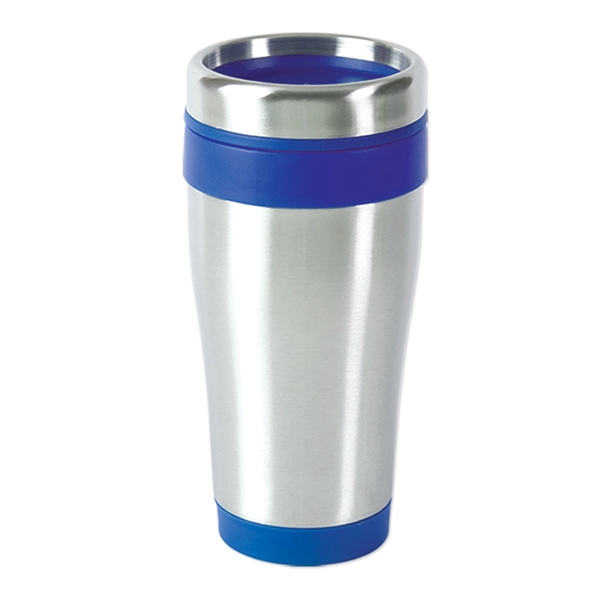16 oz. Blue Monday Travel Tumbler - 16 oz. Blue Monday Travel Tumbler - Image 3 of 8