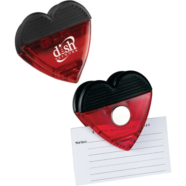 Heart Magnetic Memo Clip - Heart Magnetic Memo Clip - Image 0 of 1