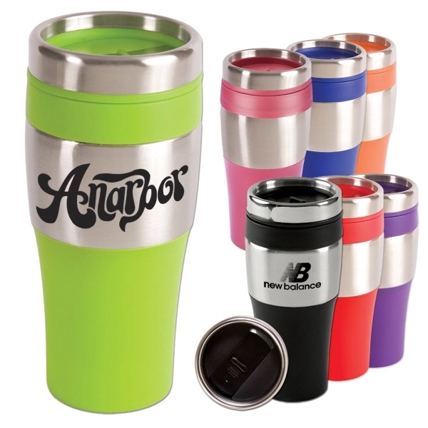 16 oz. Silver Streak Tumbler - 16 oz. Silver Streak Tumbler - Image 0 of 7