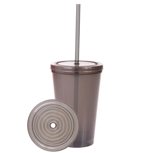16 oz. Double-Wall Green Tumbler - 16 oz. Double-Wall Green Tumbler - Image 5 of 5