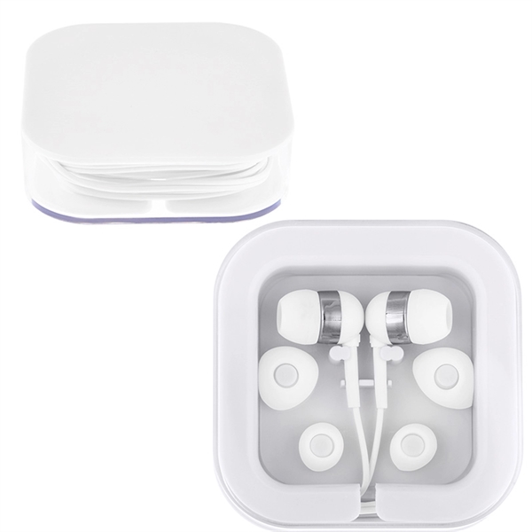 Earbuds in Square Case - Earbuds in Square Case - Image 3 of 4