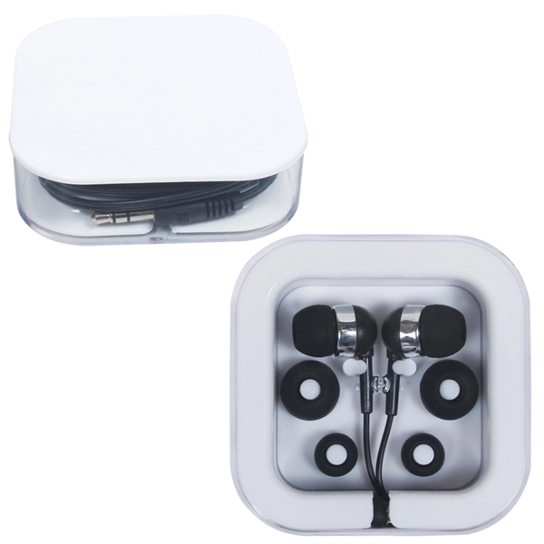 Earbuds in Square Case - Earbuds in Square Case - Image 4 of 4