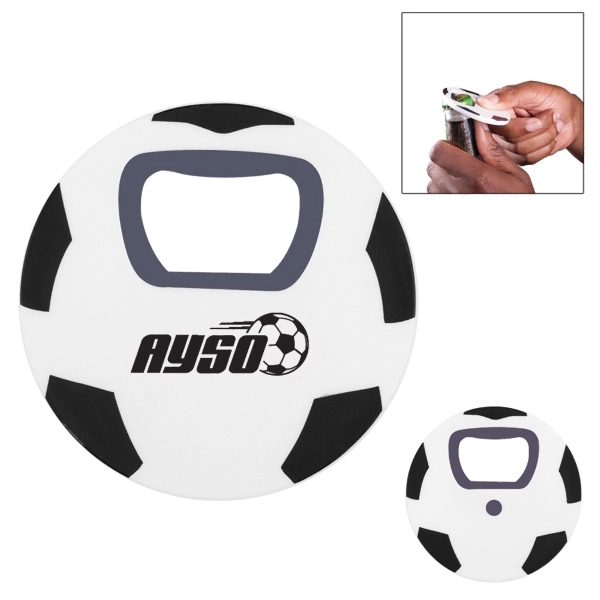 Soccer Ball Bottle Opener - Soccer Ball Bottle Opener - Image 0 of 1