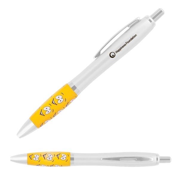 Prime Line Smiley Happy Face Ballpoint Pen - Prime Line Smiley Happy Face Ballpoint Pen - Image 0 of 1