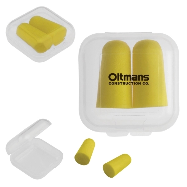 Earplugs in Square Case - Earplugs in Square Case - Image 0 of 1