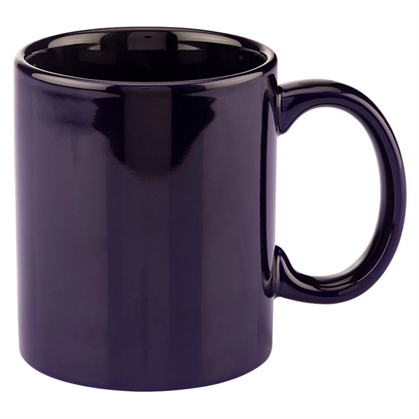 11 oz. Basic C Handle Ceramic Mug - 11 oz. Basic C Handle Ceramic Mug - Image 1 of 8