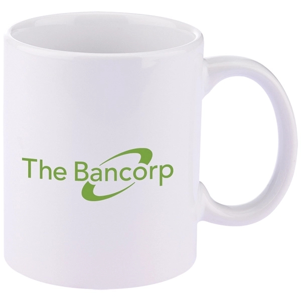 11 oz. Basic C Handle Ceramic Mug - 11 oz. Basic C Handle Ceramic Mug - Image 2 of 8