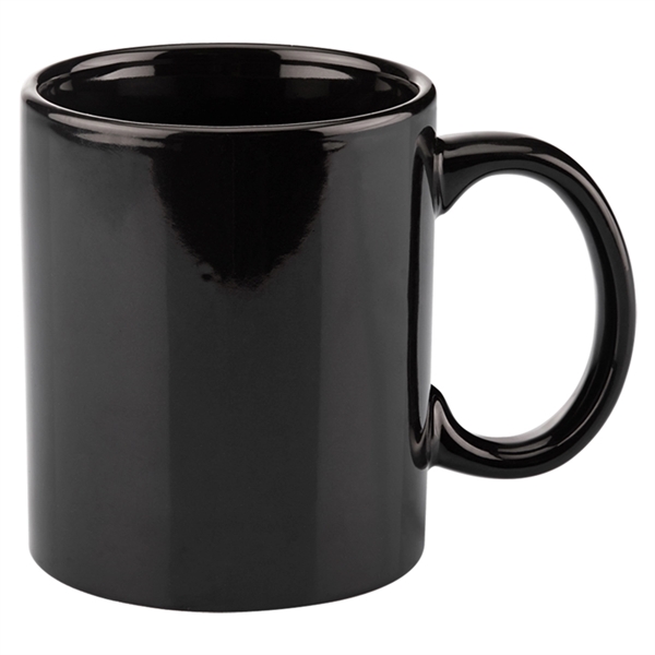 11 oz. Basic C Handle Ceramic Mug - 11 oz. Basic C Handle Ceramic Mug - Image 7 of 8
