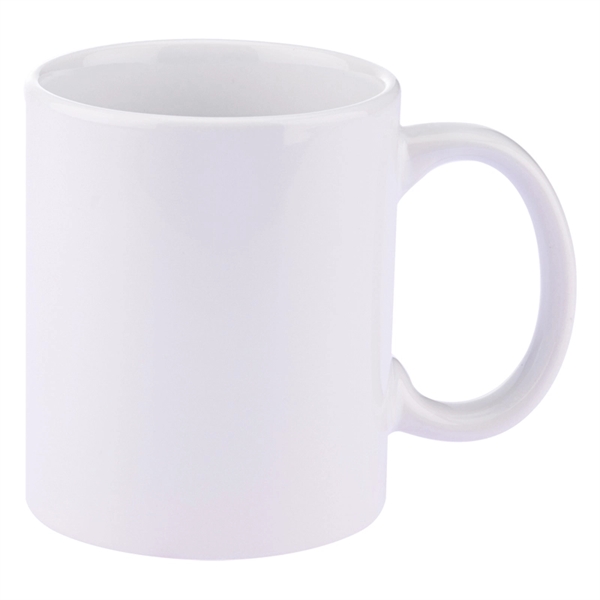 11 oz. Basic C Handle Ceramic Mug - 11 oz. Basic C Handle Ceramic Mug - Image 8 of 8