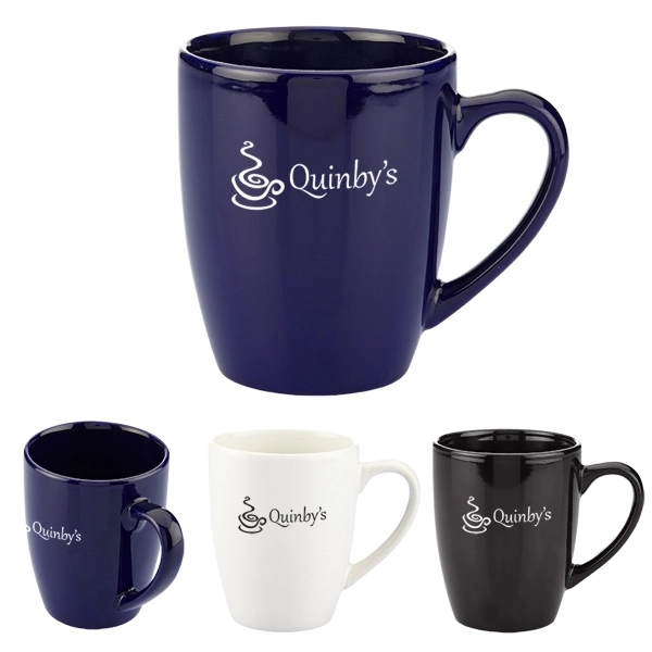 12 oz. Contemporary Challenger Cafe Ceramic Mug - 12 oz. Contemporary Challenger Cafe Ceramic Mug - Image 0 of 3