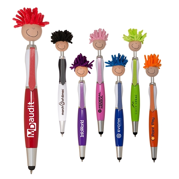 Multi-Culture MopToppers® Screen Cleaner with Stylus Pen - Multi-Culture MopToppers® Screen Cleaner with Stylus Pen - Image 8 of 8
