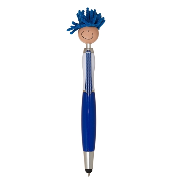 Multi-Culture MopToppers® Screen Cleaner with Stylus Pen - Multi-Culture MopToppers® Screen Cleaner with Stylus Pen - Image 1 of 8