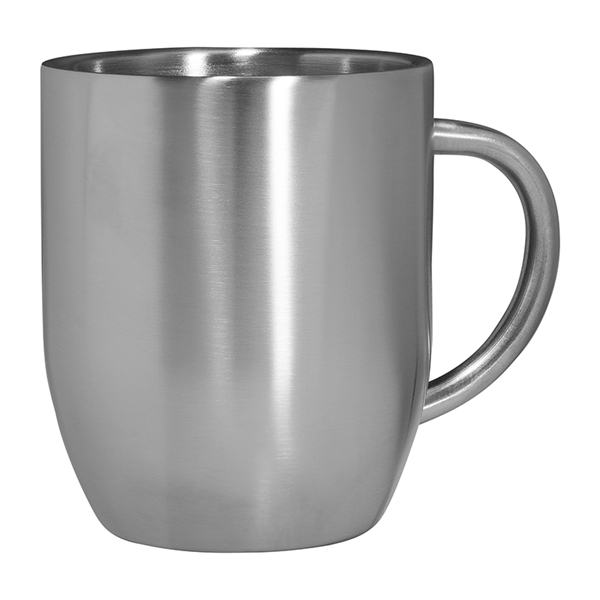 12 oz. Double Wall Stainless Steel Coffee Mug - 12 oz. Double Wall Stainless Steel Coffee Mug - Image 1 of 1