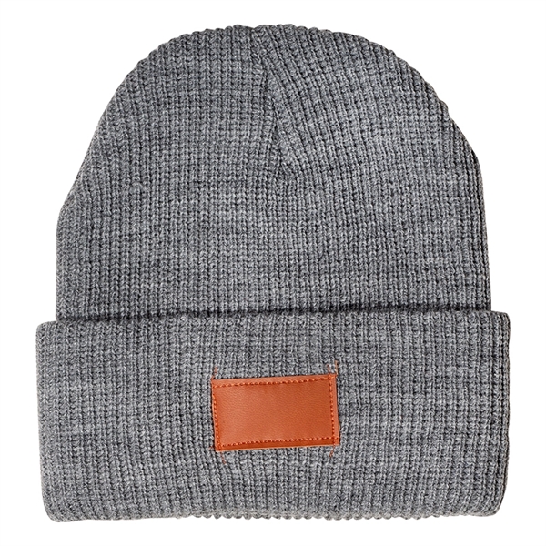 Prime Line Cuffed Rib Knit Beanie - Prime Line Cuffed Rib Knit Beanie - Image 3 of 3