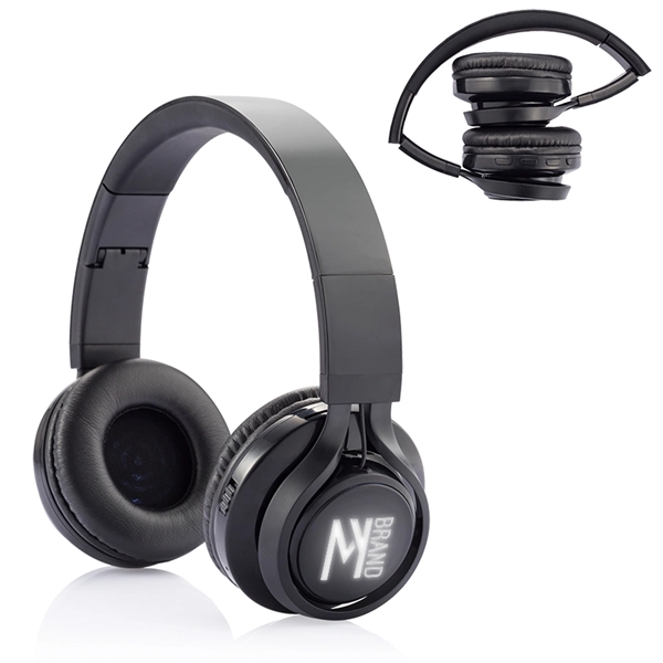 Light-Up-Your-Logo Bluetooth® Headset - Light-Up-Your-Logo Bluetooth® Headset - Image 0 of 1