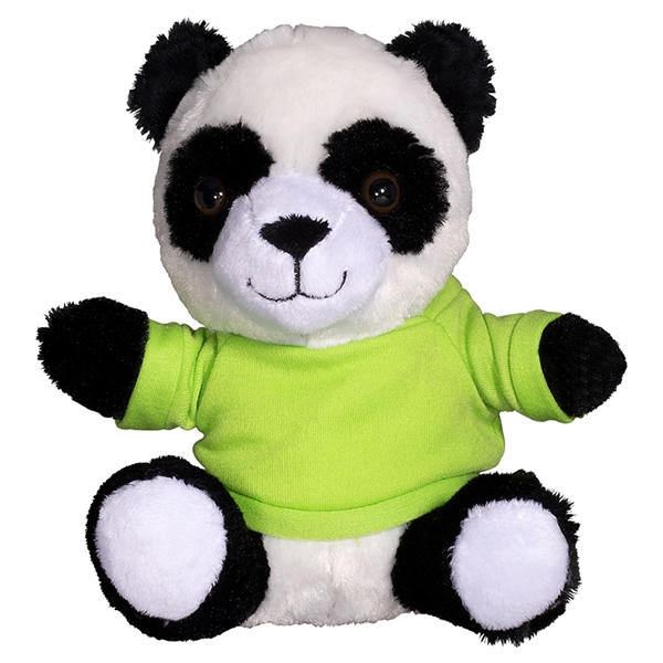 7" Plush Panda with T-Shirt - 7" Plush Panda with T-Shirt - Image 4 of 11